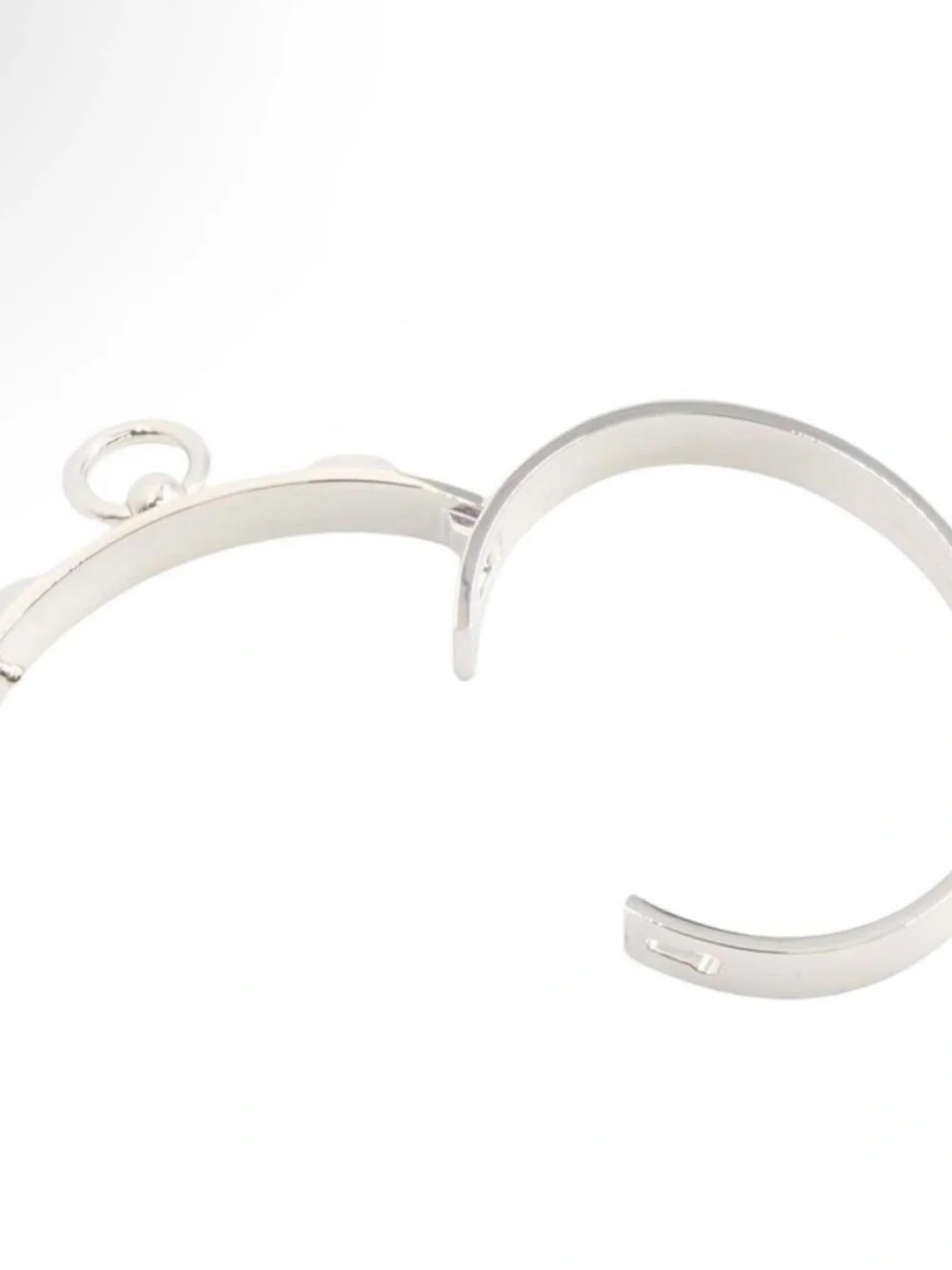 Hermes Rivale Silver  Bracelet